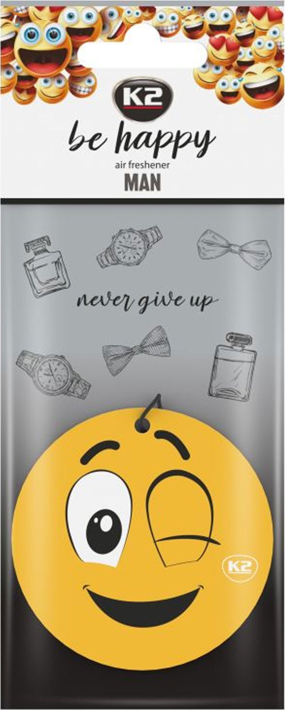 Osram K2 Odświeżacz Powietrza Zawieszka Be Happy MEN