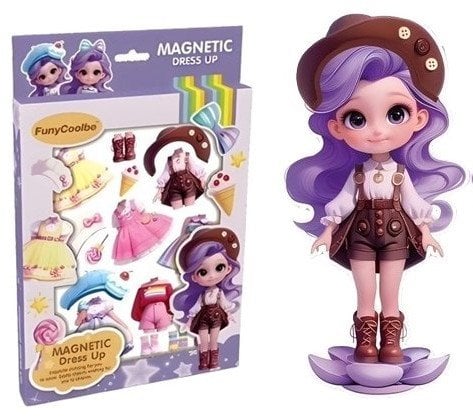 *****Układanka magnetyczna - ubrania 2002142 21421