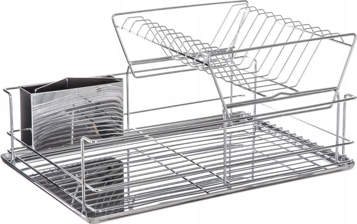 5five Dwupoziomowa suszarka do naczyń, ociekacz - stal nierdzewna