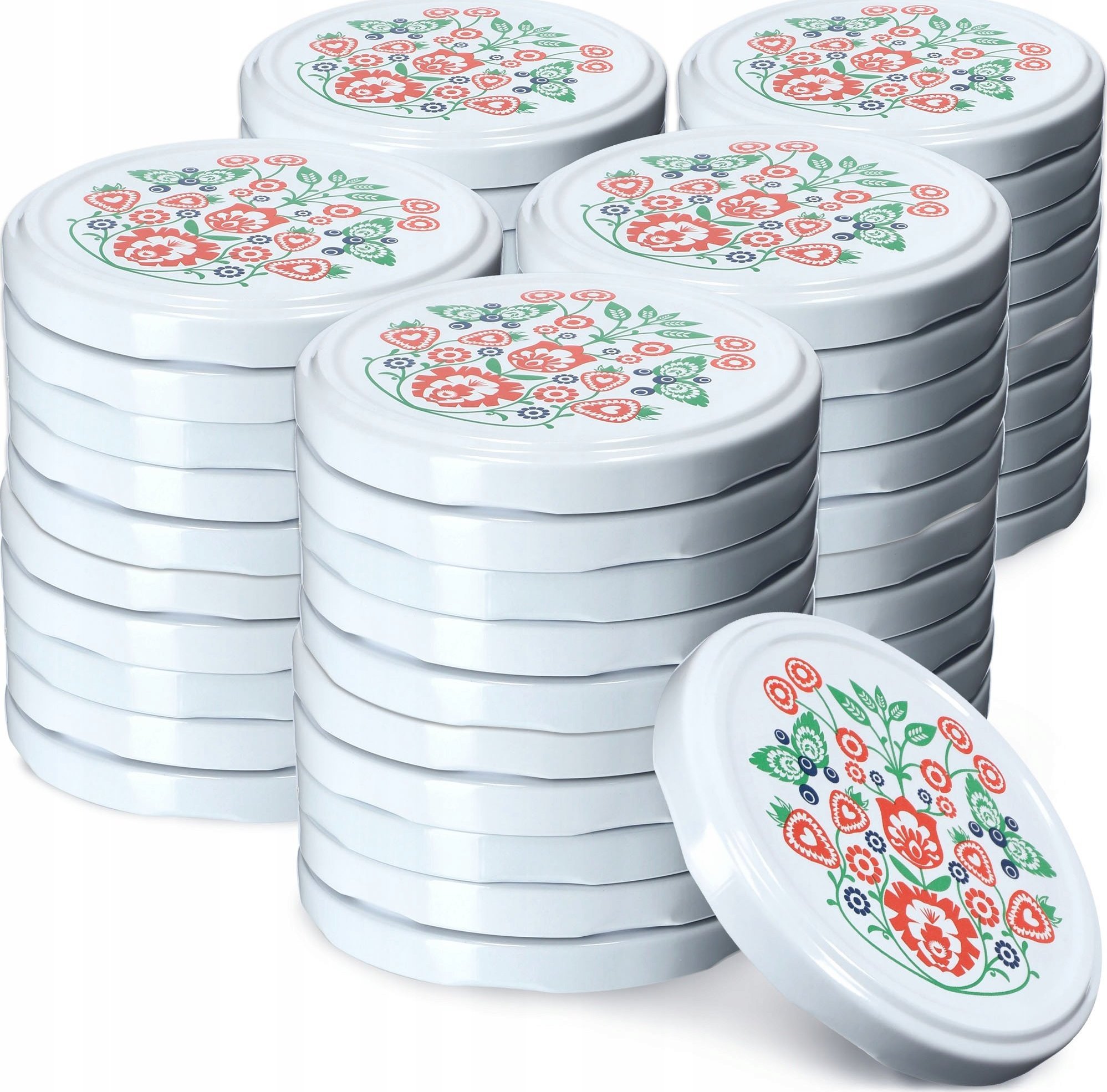 Kadax Zakrętki Do Słoików Nakrętki Wieczka 50 szt fi 66