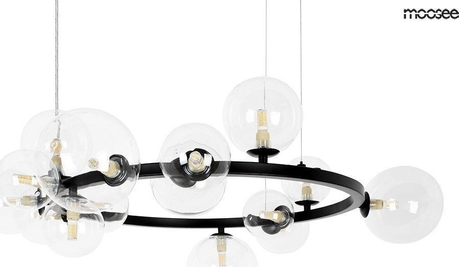 Lampa wisząca Moosee lampa wisząca ALURE 85 czarna