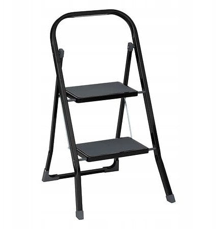 Drabina metalowa 2 stopniowa, 55 x 81 cm