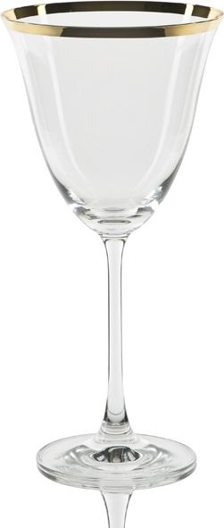 Witek Home 6x Kieliszek do wina 350ml Golden Line