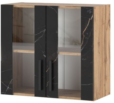 Szafka Kuchenna Wisząca Witryna Modułowa 80cm Blande Wotan San Sebastian