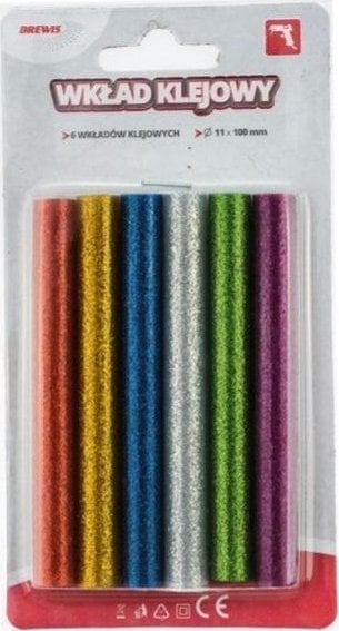 Wkład klejowy kolorowy 6szt