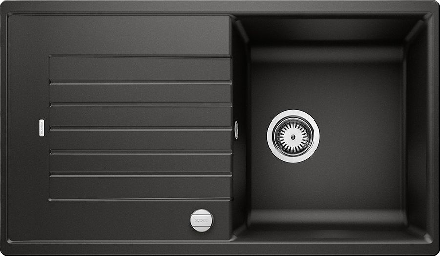 Zlewozmywak Blanco Zia 5 S Silgranit czarny z korkiem automatycznym (526015)