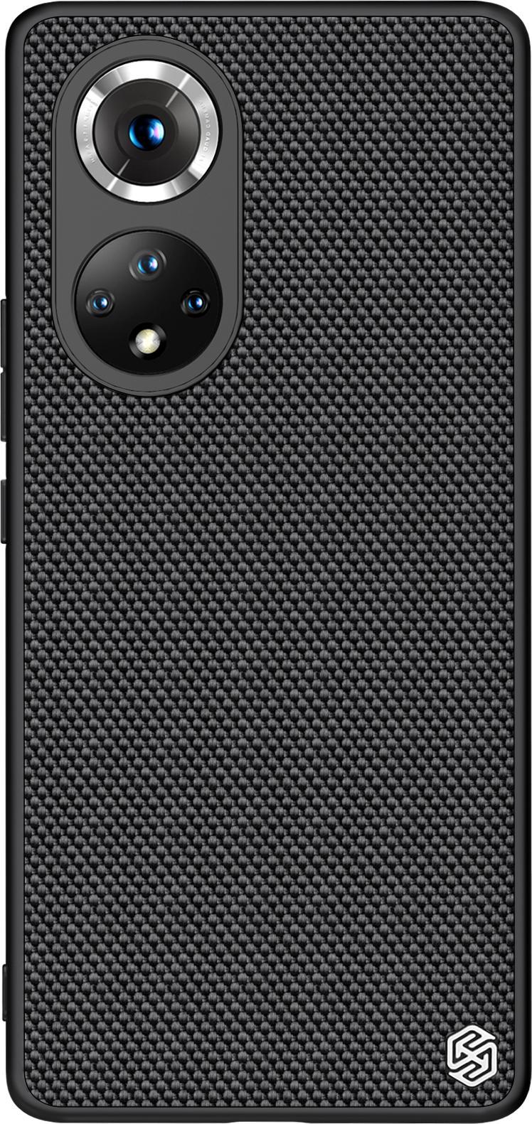 Nillkin Nillkin Textured Case wytrzymałe wzmocnione etui z żelową ramką i nylonem na tyle Honor 50 Pro czarny