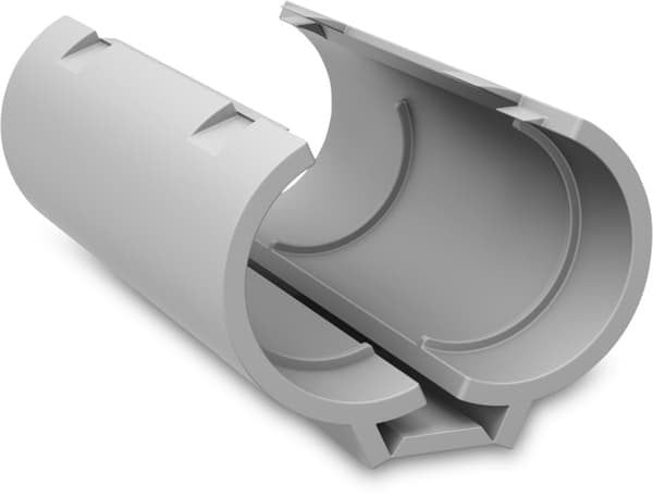 HOLDER FOR CURT RAIL PLASTIC WHITE (2)