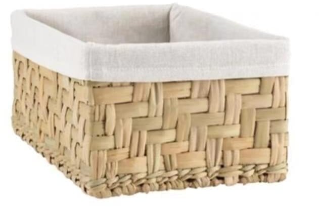 BOXSTORA DOMOLETTI 22X31X15CM WHIT/BROW