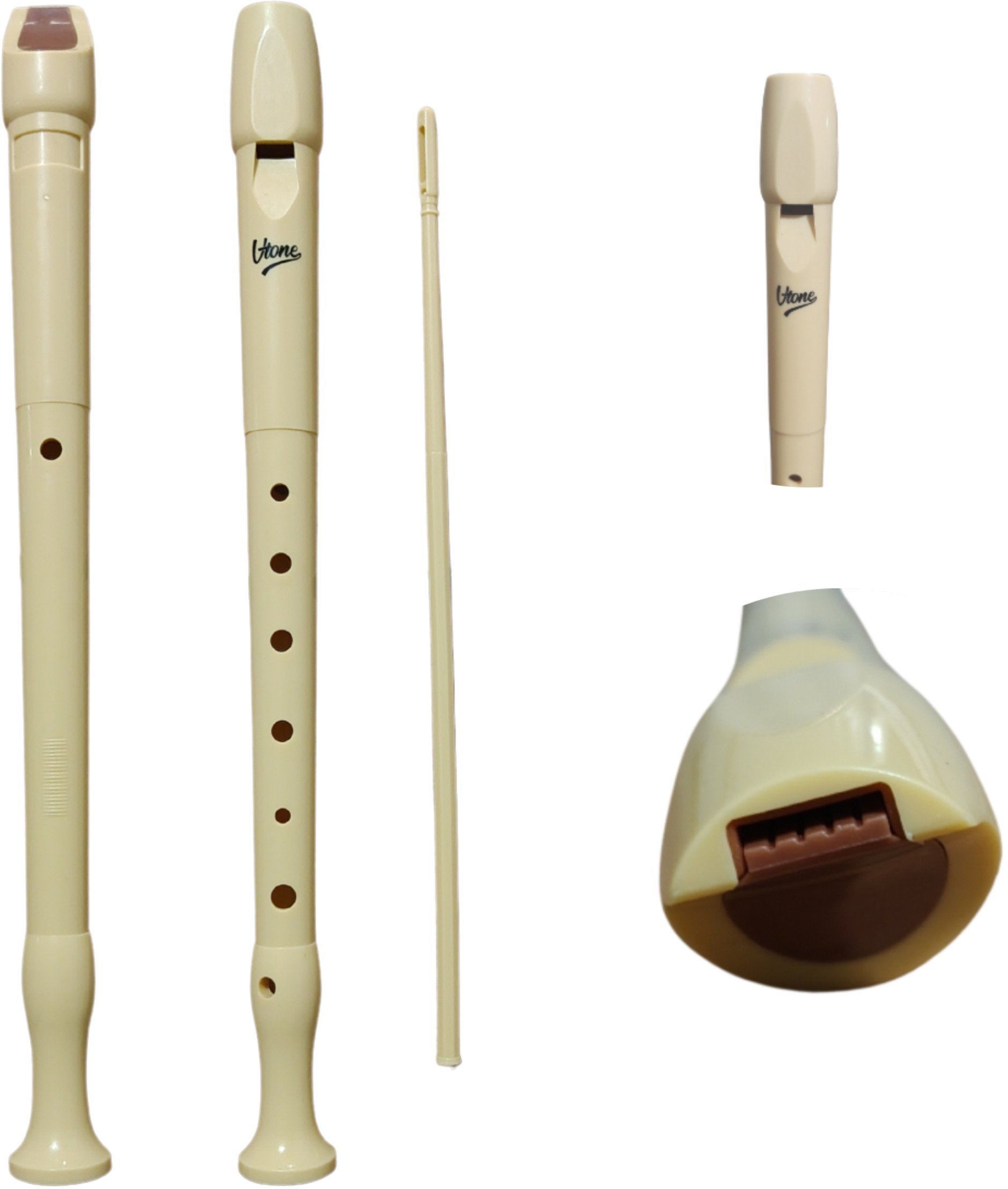 V-TONE FL P2 flet prosty sopranowy kość słoniowa w