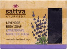Sattva Body Soap indyjskie mydło glicerynowe Lavender 125g