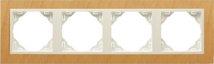 Efapel EFAPEL ARBORE RAMKA 4-KROTNA BUK PERŁA 90940 TFP