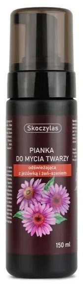 SKOCZYLAS Pianka do mycia twarzy odświeżająca z Jeżówką i z Żeń-szeniem 150ml