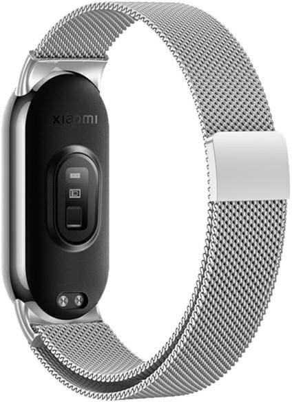 Beline pasek Mi Band 9/8 Magnetic srebrny/silver