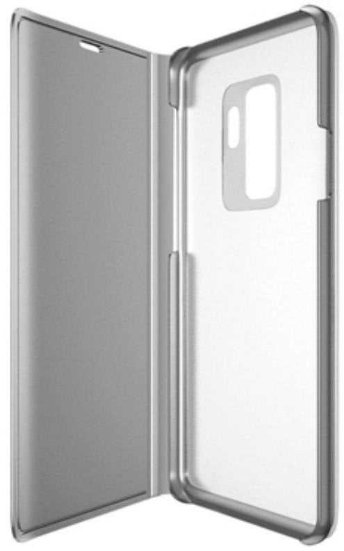 Mocco Clear View Cover Case For Samsung Galaxy A42 5G Silver