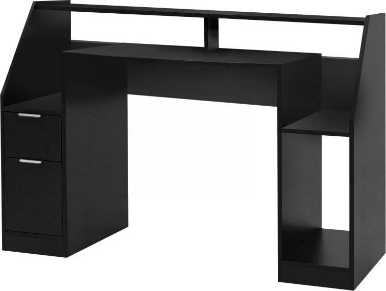 Biurko Miadomodo Czarne 123 cm x 55 cm