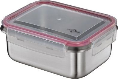 Kuchenprofi Pojemnik Kuchenprofi na lunch, 1,0 l, 14 x 18,5 x 7,5 cm, stal nierdzewna/tworzywo sztuczne