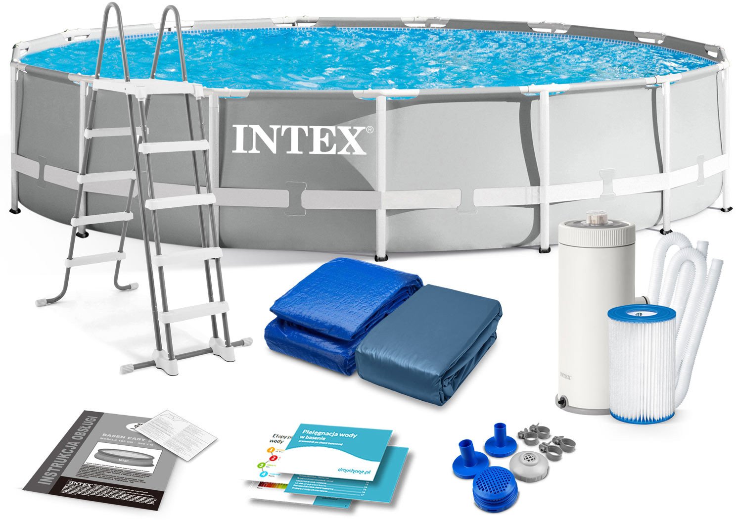 Intex Basen stelażowy 457cm 12w1 (26724)