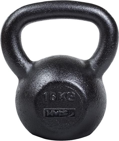 Kettlebell HMS KZG16 żeliwny 16 kg