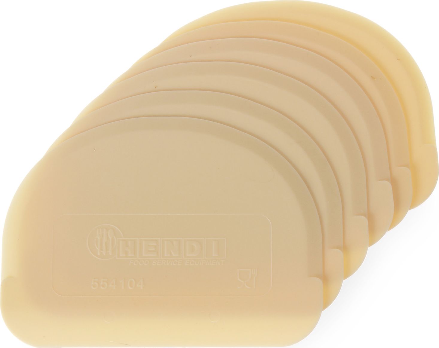 Hendi Skrobka cukiernicza półokrągła do porcjowania ciasta ZESTAW 6szt. - Hendi 554166 Skrobka cukiernicza półokrągła do porcjowania ciasta ZESTAW 6sz