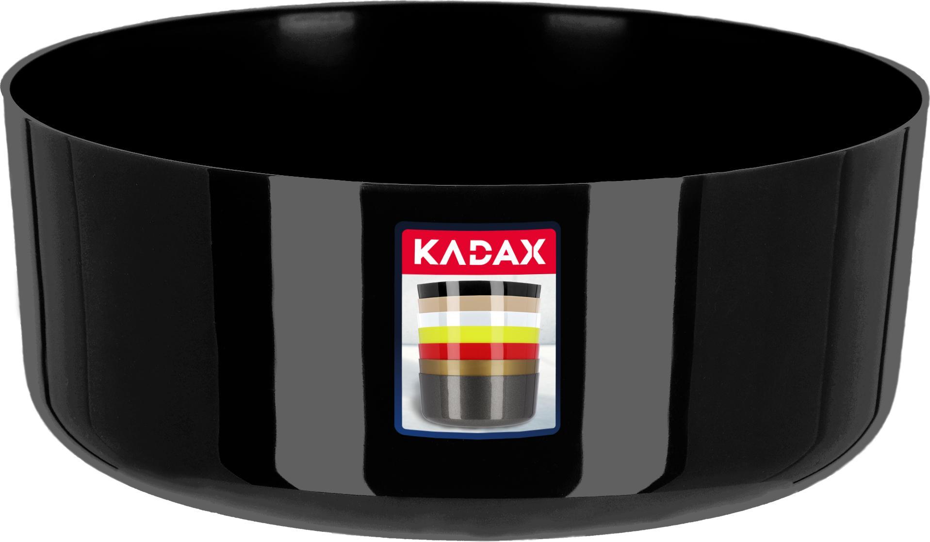 Kadax DONICZKA DONICA OSŁONKA NA KWIATY CZARNA 23cm