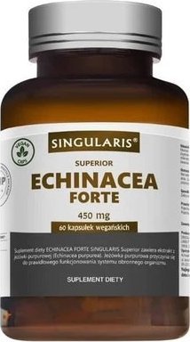 Singularis-Herbs Singularis Echinacea Forte 450 mg 60 kapsułek - WYSYŁAMY W 24H!
