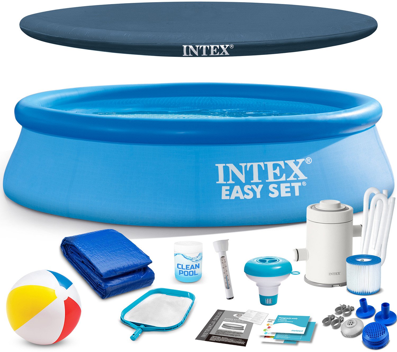 Intex Basen rozporowy Easy Set 244cm 18w1 (28108)