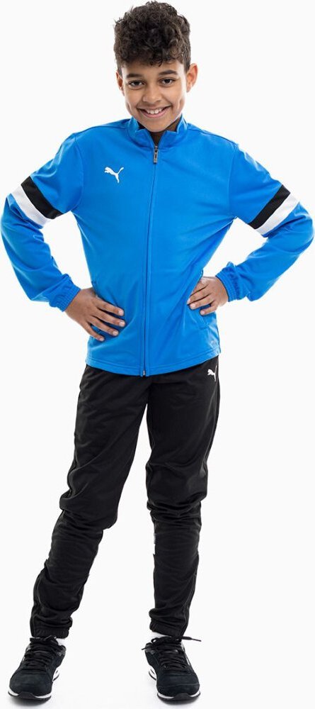 Puma Dres dla dzieci Puma Team Rise niebiesko-czarny 658655 02 164cm