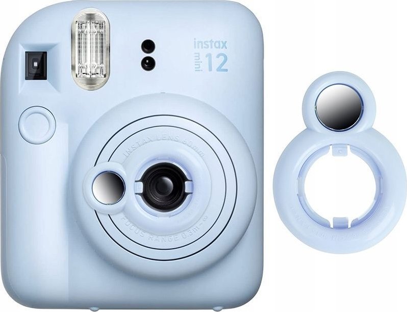 LoveInstant Lusterko Nasadka Do Fuji Fujifilm Instax Mini 12 / Niebieski