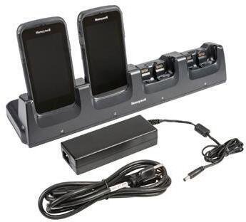 honeywell For Ethernet comms and recharging upto 4 computers. Kit includes Dock, Power Supply, (wersja europejska) Power Cord.