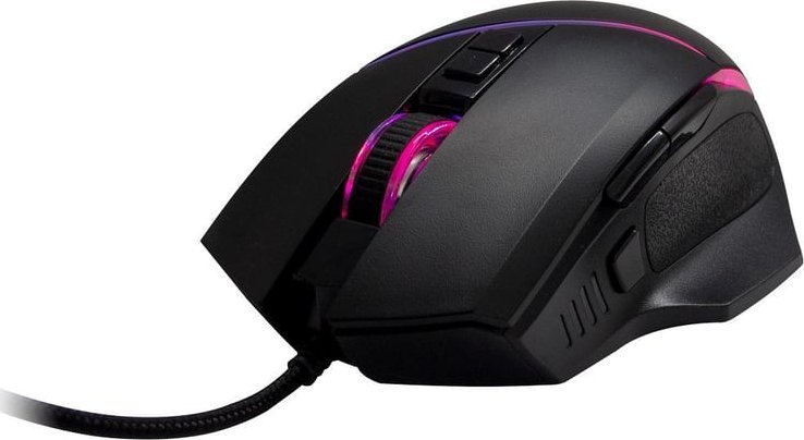 Mysz Inter-Tech Inter-Tech GT-100 RGB myszka Po prawej stronie USB Typu-A Optyczny 6400 DPI