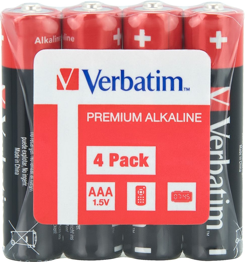 Verbatim Bateria AAA / R03 4 szt.