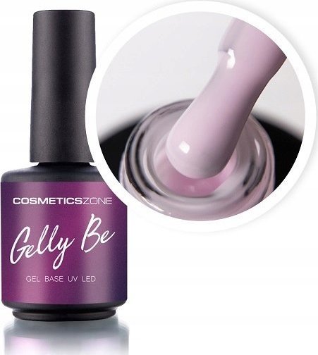 Cosmetics Zone Baza żelowa do przedłużania Gelly BE jasnoróżowa - Barley Pink