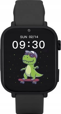 Smartwatch Garett Kids N!ce Pro 4G Czarny (N!CE_PRO_CZAR)