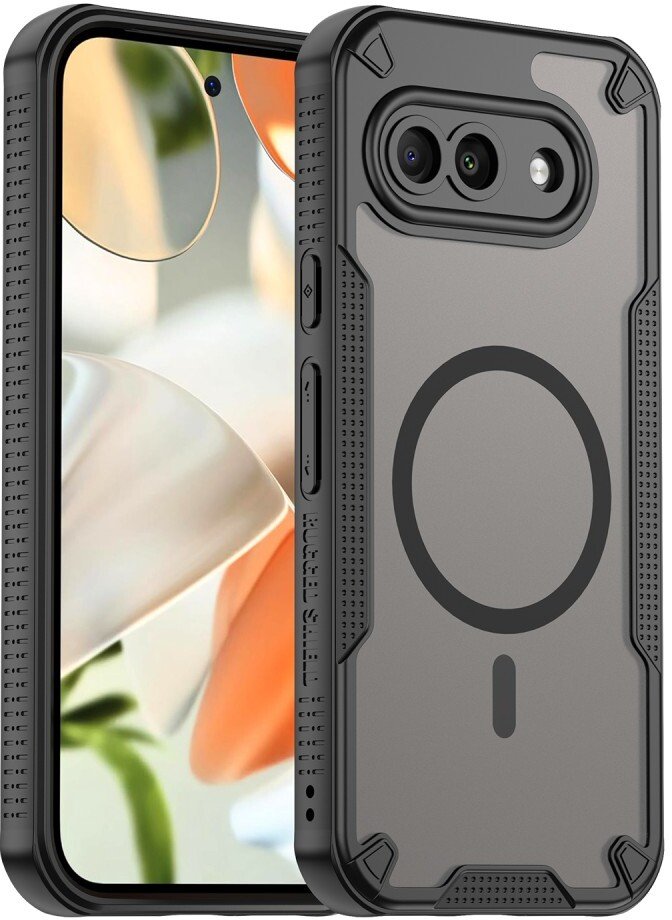 SUPERO Etui matowy Supero Armor MagSafe do Google Pixel 9A, czarne