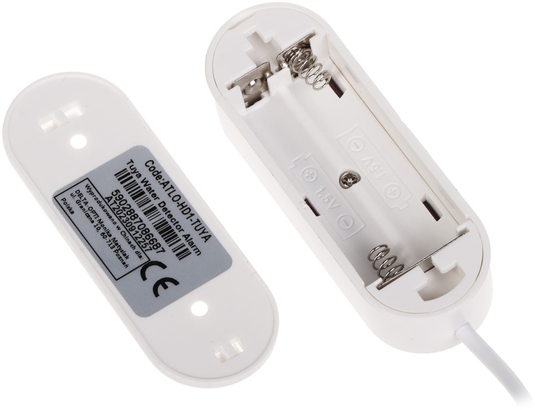 BEZPRZEWODOWA CZUJKA ZALANIA WODĄ ATLO-HD1-TUYA Wi-Fi Tuya Smart