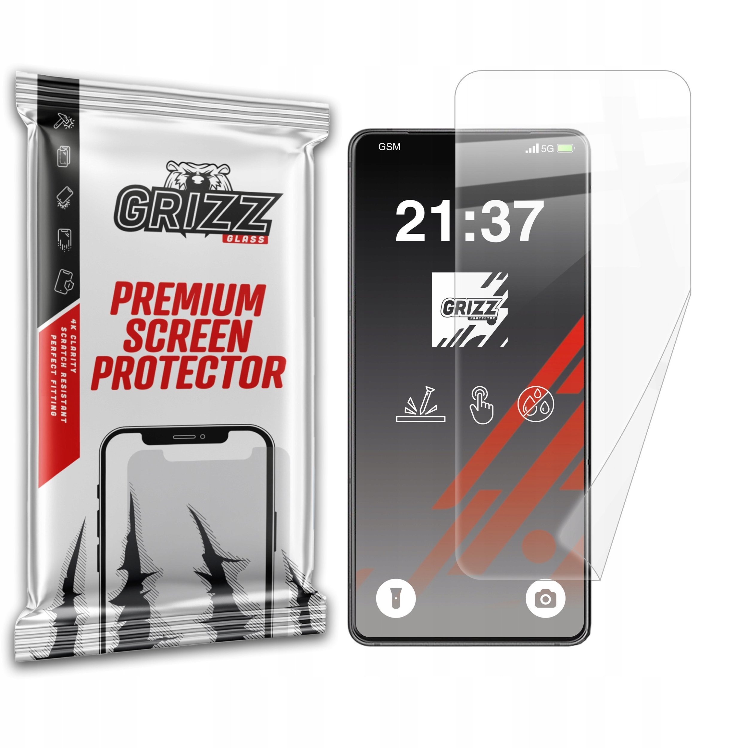 Folia ceramiczna GrizzGlass CeramicFilm do Asus ROG Phone 9 Pro