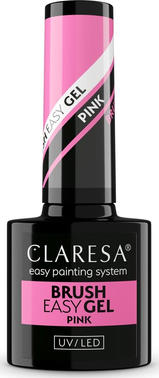 CLARESA Brush Easy Gel Żel do paznokci - Pink 5 g