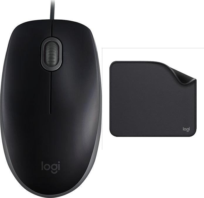 Mysz Logitech B110 Silent (910-005508) + Studio Series - GRAPHITE (956-000049)