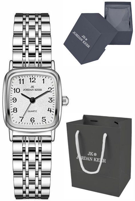 Zegarek Jordan Kerr L1074 IPS STC damski kwadratowy czytelny 24 mm .