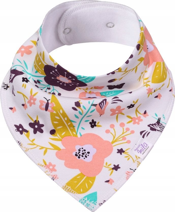 Simed SIMED ŚLINIAK BAWEŁNIANY KWIATKI