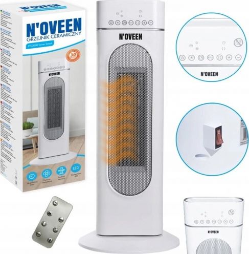 Termowentylator Noveen PTC 3000 ceramiczny 2000 W