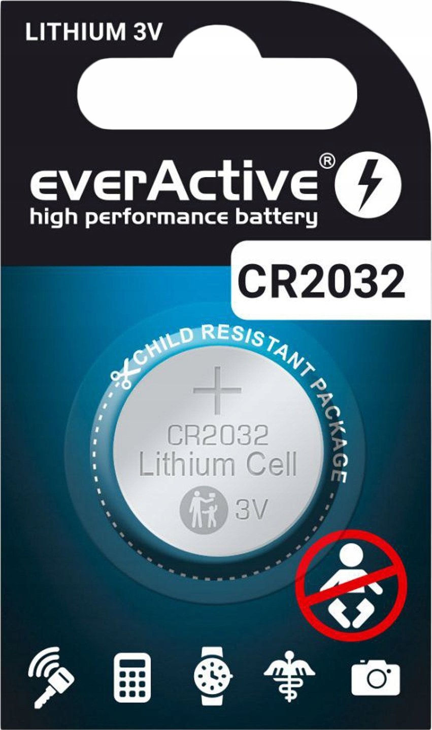 EverActive Bateria everActive litowa CR2032 blister 5szt.
