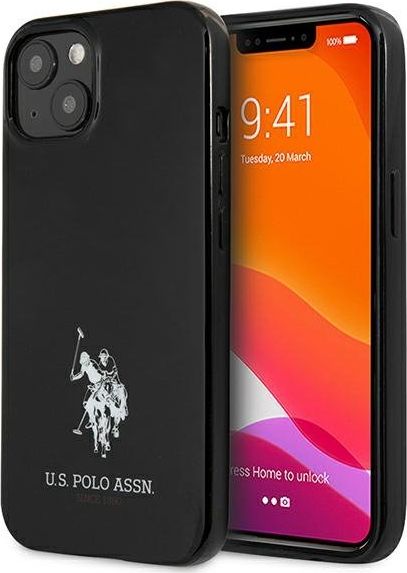 U.S. Polo Assn US Polo USHCP13SUMHK iPhone 13 mini 5,4" czarny/black hardcase Horses Logo