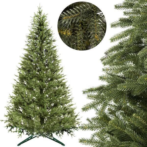 Springos Choinka sztuczna 120 cm premium świerk PE UNIWERSALNY
