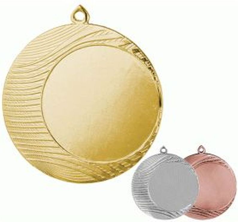 Victoria Sport Medal złoty ogólny z miejscem na emblemat 50 mm - medal stalowy