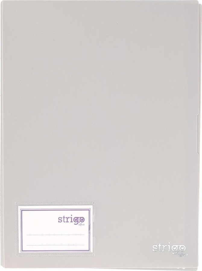 Album ofertowy A4 30 koszulek jasnoszary STRIGO