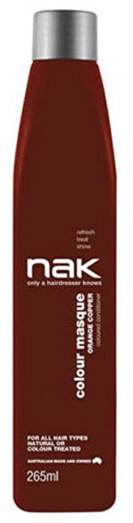 Nak, Signature, Hair Colouring Cream Mask, Orange Copper, 265 ml For Women