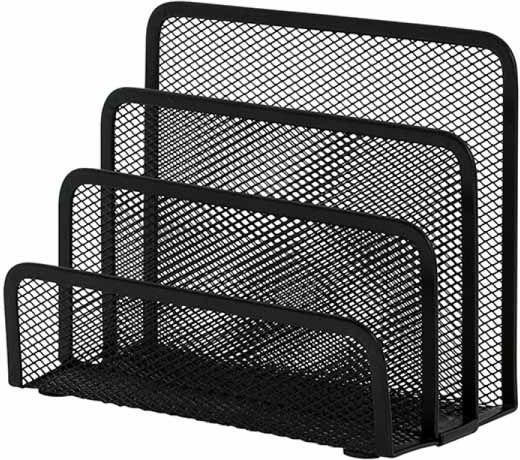 Q-Connect SORTER DO KORESPONDENCJI Q-CONNECT OFFICE SET, METALOWY, 3 PRZEGRODY, CZARNY KF00876