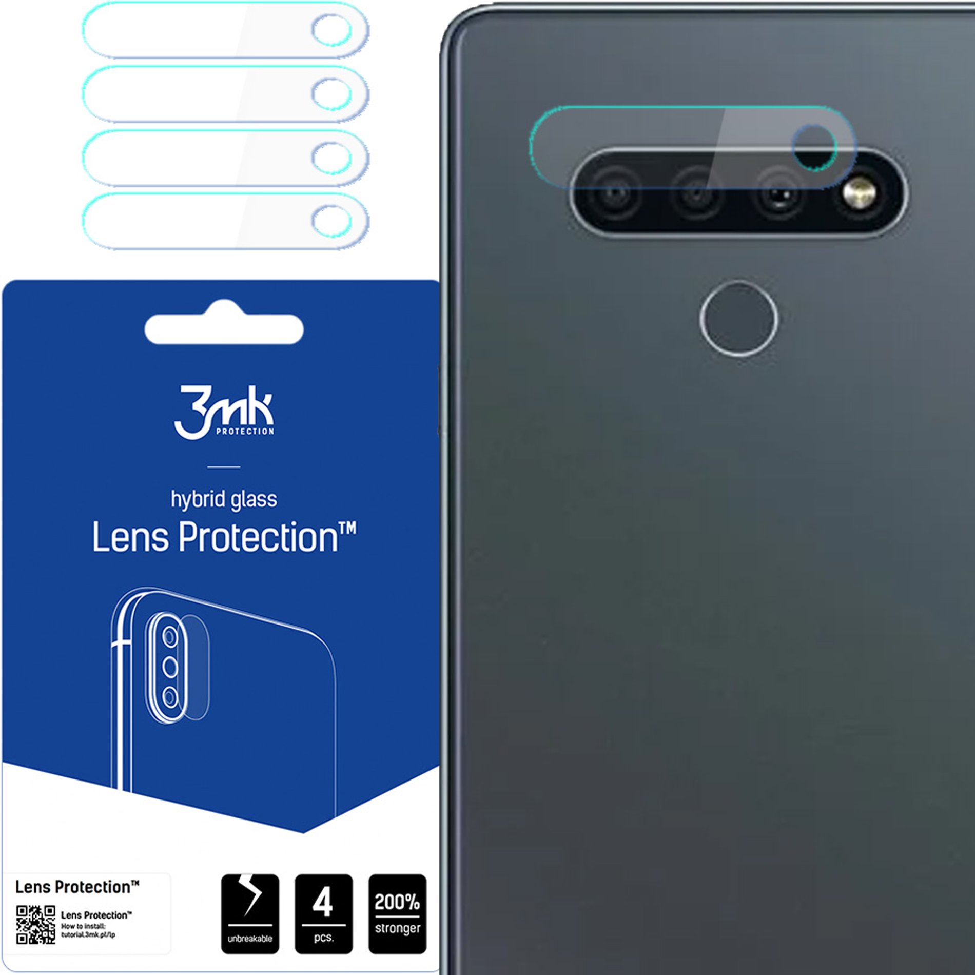 LG K71 - 3MK LENS PROTECTION